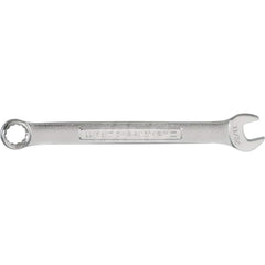 Combination Wrench: Steel, Polished Chrome-Plated