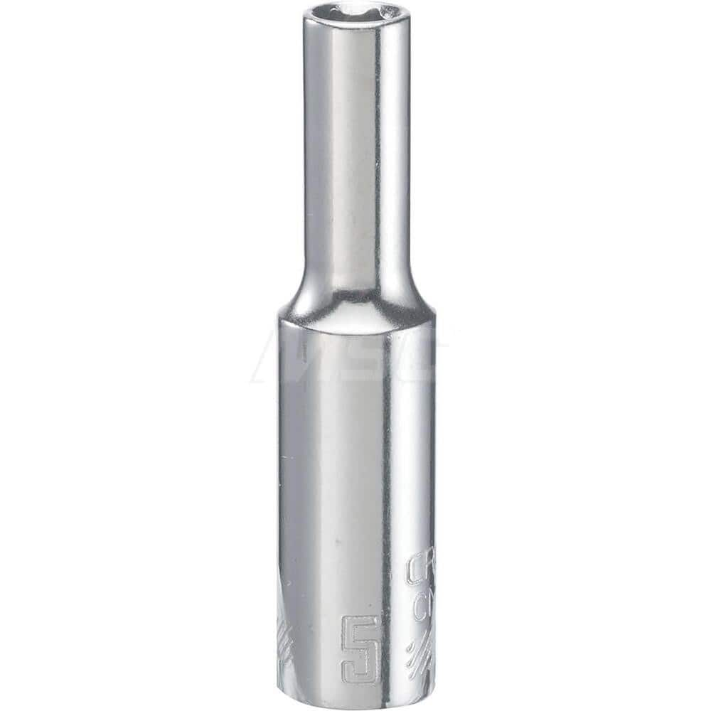 Hand Socket: 3/8″ Drive, 5/8″ Socket, 12-Point Chrome-Plated & Polished