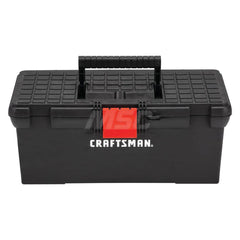 Plastic Tool Box: 16″ OAW, 16″ OAD 4 lb Capacity