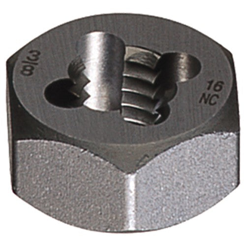 ‎3/8-16 HSS 492 Hexagon Rethreading Die - Exact Industrial Supply