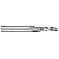 1/2 End Mill 3FL SQ - SER 23S 1/8x1/2x4 10.0DEG - Exact Industrial Supply