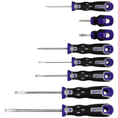 8 Pc. Combination Screwdriver Set #24006A - USA Tool & Supply