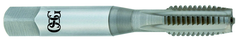 M10 x 1.25 Dia. - D5 - 4 FL - HSSE - Nitride - Bottoming - Straight Flute Tap - USA Tool & Supply