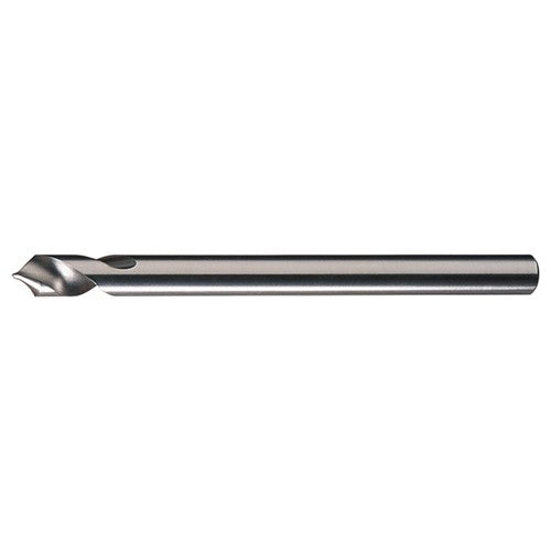 1/2″ × 6″ OAL 90 Degree HSS Radial NC Spotting Drills Bright - Exact Industrial Supply