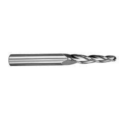 ‎3/8 End Mill 3FL BN TC - SER 24B 3/16x3/8x3-1/2 2.0DEG - Exact Industrial Supply