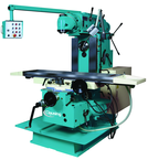 Manual Bed Mill - ISO40 Spindle - 15 x 60'' Table Size - 5HP Mech VS Motor - USA Tool & Supply