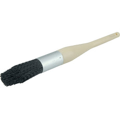 1″ Vortec Pro Parts Cleaning Brush, Nylon Fill, Foam Round Sash Handle - USA Tool & Supply