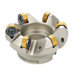 Heli Do Indexable Face Mill-6" Dia; 2" Bore Dia - USA Tool & Supply