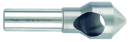 5 Pc. HSS-Bright 0 Flute Countersink & Deburring Tool Set-Plastic Case - USA Tool & Supply