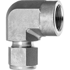Value Collection - Metal Compression Tube Fittings Type: Female Elbow End Connections: Comp x FNPT - USA Tool & Supply