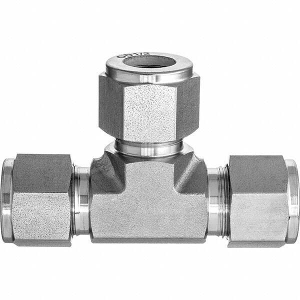 Value Collection - Metal Compression Tube Fittings Type: Union Tee End Connections: Comp x Comp x Comp - USA Tool & Supply