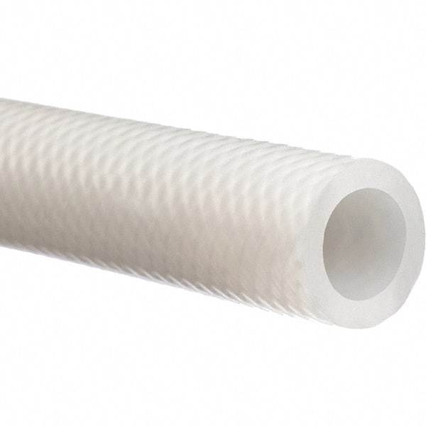 Value Collection - 3/4" ID x 1-1/8" OD, 25' Long, Silicone Reinforced (FDA) Tube - Clear, 360 Max psi, -100 to 440°F - USA Tool & Supply