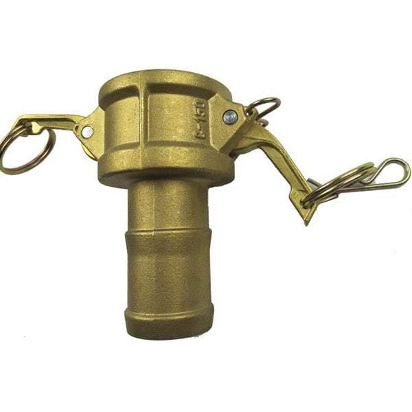 Value Collection - Suction & Discharge Hose Couplings Type: Cam & Groove Coupling Descriptor: Female Coupler Hose Shank - USA Tool & Supply