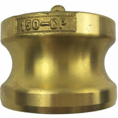 USA Sealing - 1-1/2" Cam & Groove Dust Plug for Use with Couplers - USA Tool & Supply