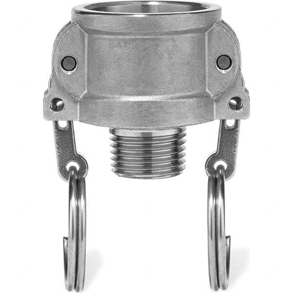 Value Collection - Suction & Discharge Hose Couplings Type: Cam & Groove Coupling Descriptor: Female Coupler Male NPT Thread - USA Tool & Supply