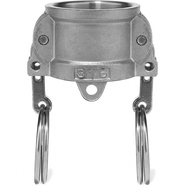 USA Sealing - 1-1/2" Cam & Groove Dust Cap for Use with Adapters - USA Tool & Supply