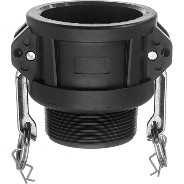 USA Sealing - 3/4" x 3/4" Cam & Groove Female Coupler Male NPT Thread - USA Tool & Supply