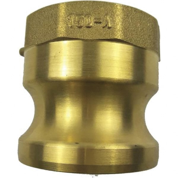 USA Sealing - 1-1/2" x 1-1/2" Cam & Groove Male Adapter Female NPT Thread - USA Tool & Supply