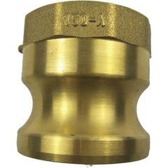 USA Sealing - 1-1/2" x 1-1/2" Cam & Groove Male Adapter Female NPT Thread - USA Tool & Supply