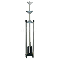 Sign Posts & Traffic Sign Accessories; Type: Heavy Duty Double Spring Sign Stand; Sign Post/Stand Height (Feet): 4; Sign Height Compatibility (Inch): 48; Sign Width Compatibility (Inch): 48; Material: Aluminum; For Use With: Rigid Signs; Includes: Heavy D