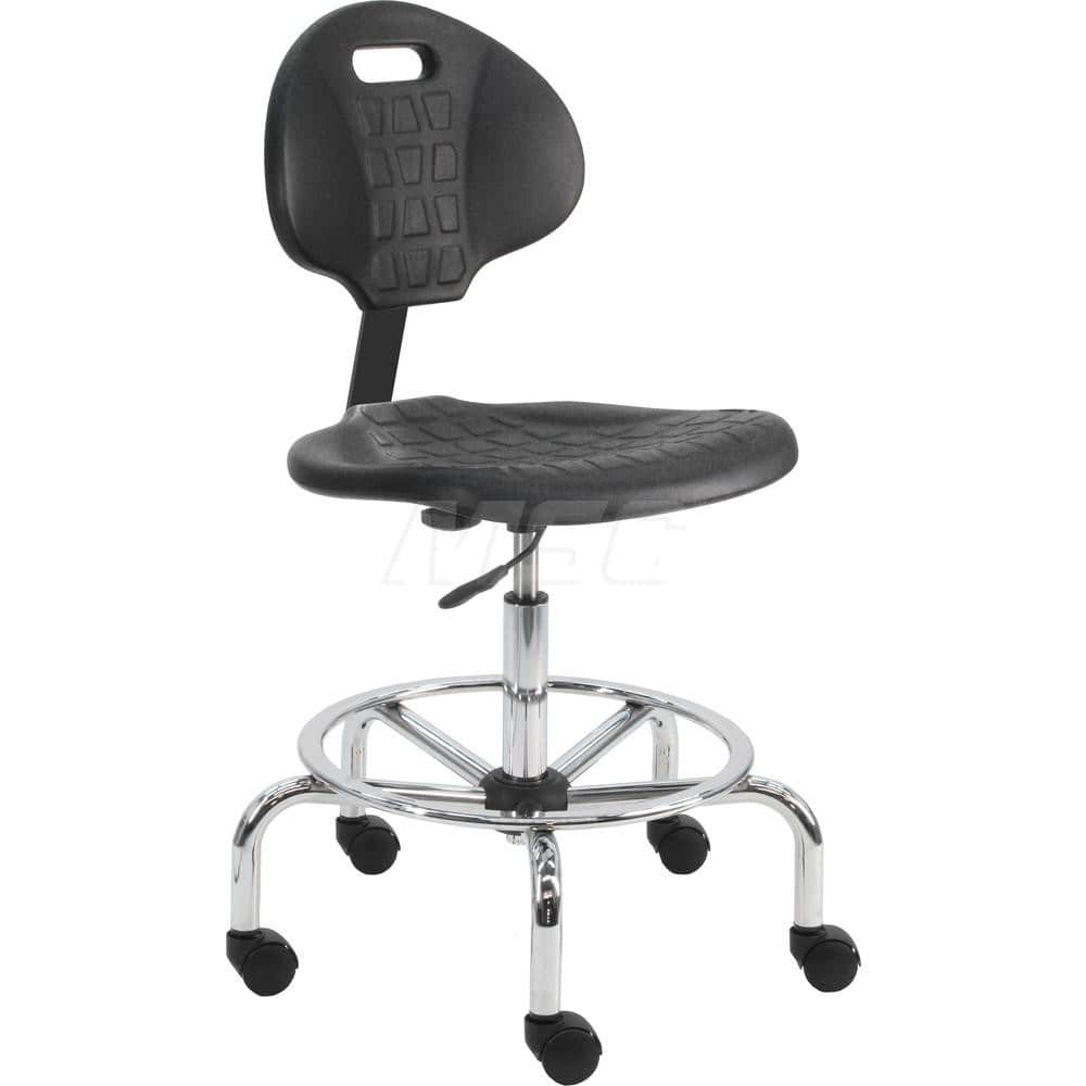 Task Chair: Polyurethane, Black