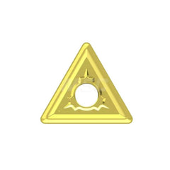 Turning Insert:  TNMG160408-MF YG214,  Solid Carbide TiAlN Finish,  0.6180″ Long,  3/8″ Inscribed Circle,  N/A Series  TNMG