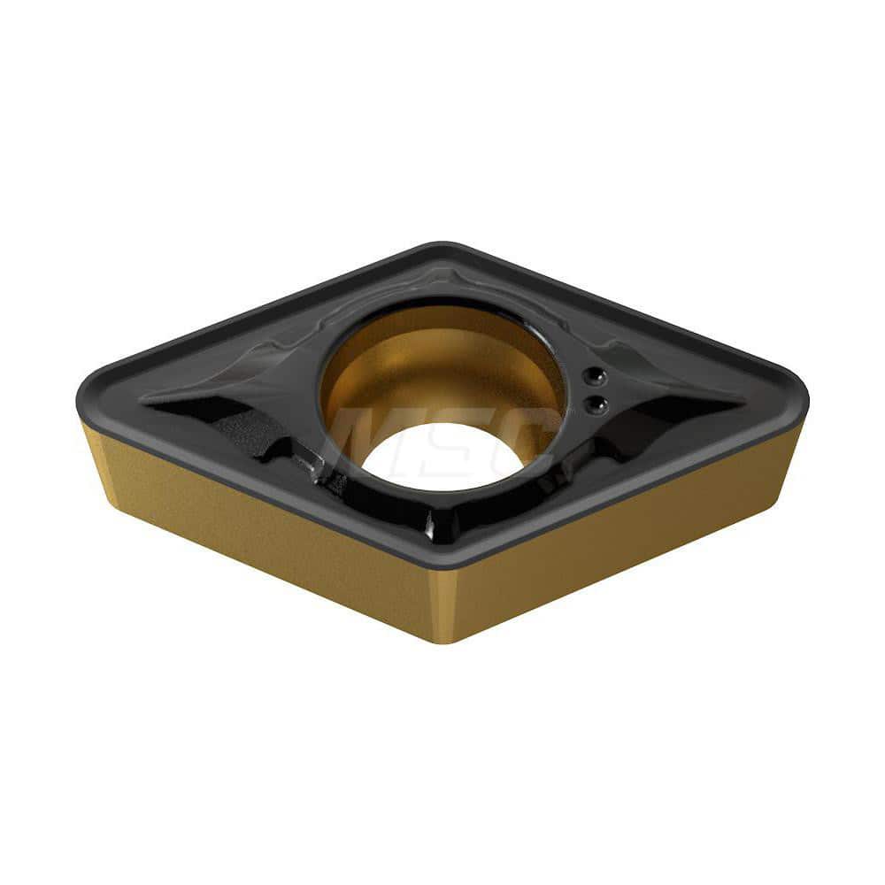 Turning Insert:  DCMT070208-UG YG3030,  Solid Carbide TiCN & Al2O3 Finish,  0.2950″ Long,  1/4″ Inscribed Circle,  N/A Series  DCMT