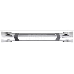 Grooving Insert: YG602, Solid Carbide TiAlN Finish, Neutral, 0.157″ Cutting Width