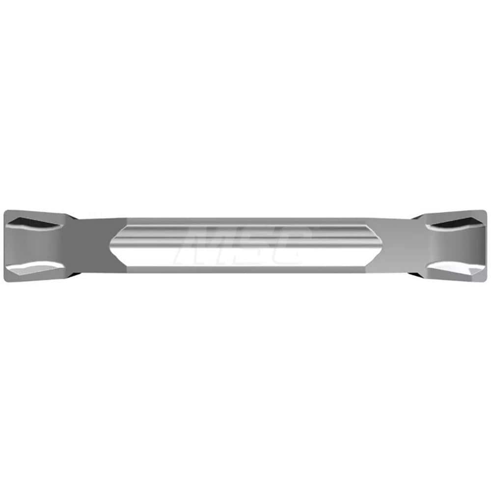 Grooving Insert: YG602G, Solid Carbide TiAlN Finish, Neutral, 0.157″ Cutting Width