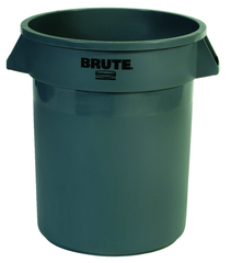 Brute - 20 Gallon Round Container --Â Double-ribbed base - USA Tool & Supply