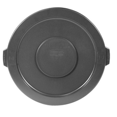 Trash Container Lid-- Gray - USA Tool & Supply