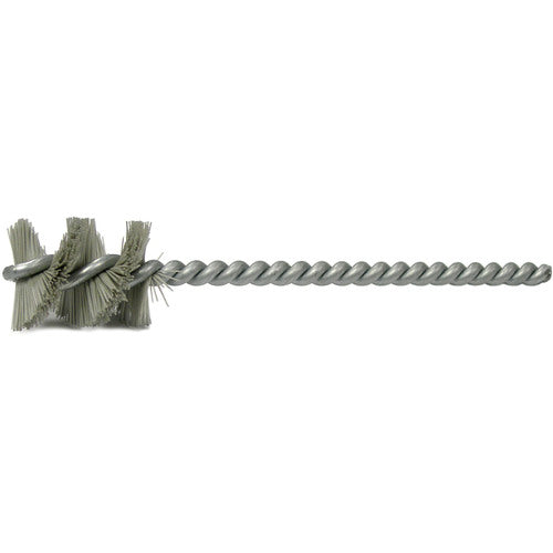 .640″ Nylox Micro Abrasive Tube Brush, 600 AO, 1″ Brush Length - USA Tool & Supply