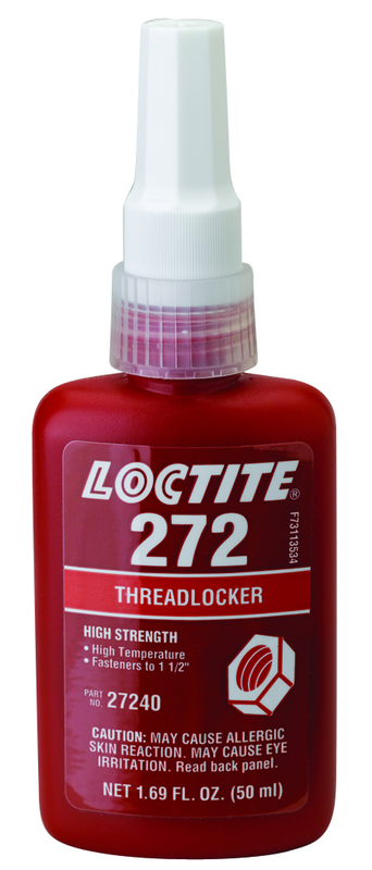 HAZ57 50ML HI TEMP THREAD LOCKR RED - USA Tool & Supply