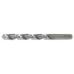 8.00mm RHS / RHC HSS 118 Degree Radial Point CLE-MAX Jobber Drill - Bright - Exact Industrial Supply