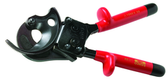 1000V Insulated Ratchet Action Cable Cutter - 52mm Cap - USA Tool & Supply