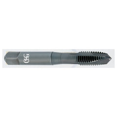 ‎8-32 Dia-H2-3 FL-HSS-Steam Oxide-Plug Spiral Point Tap - USA Tool & Supply