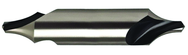 4mm x 63mm OAL 60° HSS LH Center Drill-Bright Form R - USA Tool & Supply