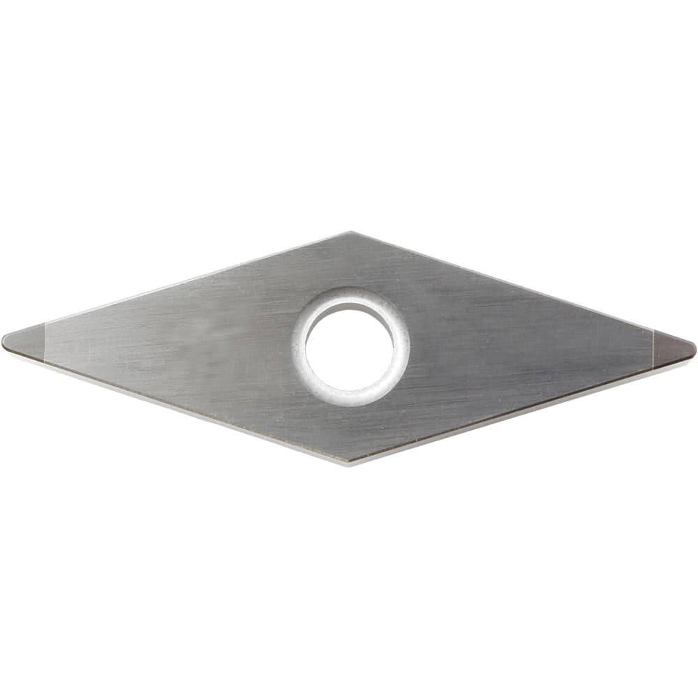 VNGA160408S01225ME Honeycomb CBN Turning Insert Megacoat Finish, Neutral, 3/8″ Inscribed Circle, 0.0315″ Corner Radius, 0.1874″ Thick, 35° Diamond, Series KBN