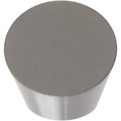 RPGX35T00420KXW1 KXW1 Ceramic Turning Insert Uncoated, Neutral, 3/8″ Inscribed Circle, 0″ Corner Radius, 0.315″ Thick, Round