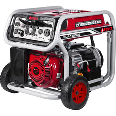 AI Power - Portable Power Generators; Fuel Type: Gasoline ; Starting Method: Electric/Manual ; Wattage: 12000 ; Wattage (kW): 12 ; Run Time Full Load (Hours): 7.00 ; Horsepower (HP): 16 - Exact Industrial Supply