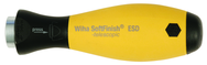 Wiha Drive-Loc VI ESD Safe Handle 115mm. Ergonomic Cushion Grip; Drive-Loc Mechanism - USA Tool & Supply