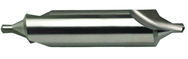 2.5mm x 63mm OAL 60/120° HSS Center Drill-Bright Form B - USA Tool & Supply