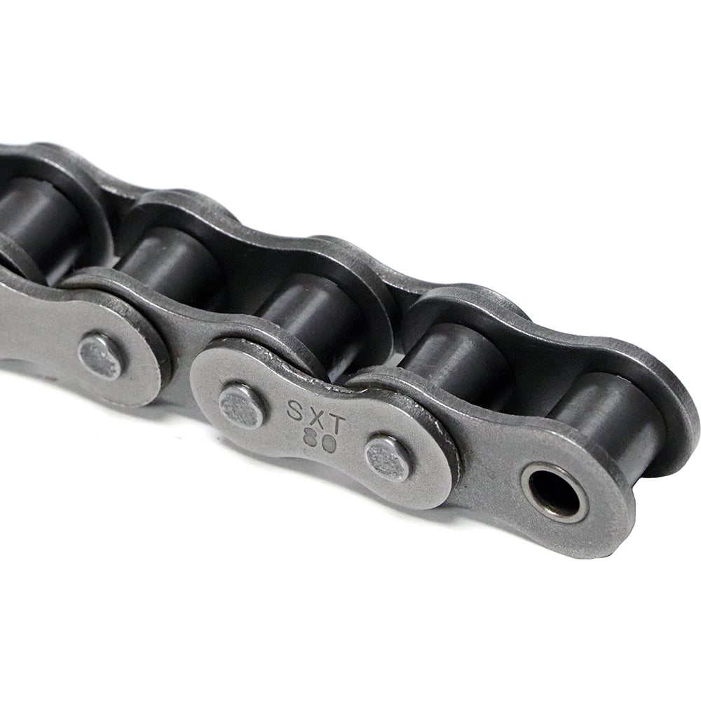 Shuster - X-TEND 160-1RIVSBRX10, 2" Pitch, ANSI 160, X-Tend Single Strand Roller Chain - Exact Industrial Supply