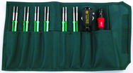 14 Piece - TorqueVario-S 10-50 In/lbs Handle - #28599 - Includes: Torx® T7-T20. TorxPlus® IP7-IP20 Blade - Canvas Pouch - USA Tool & Supply