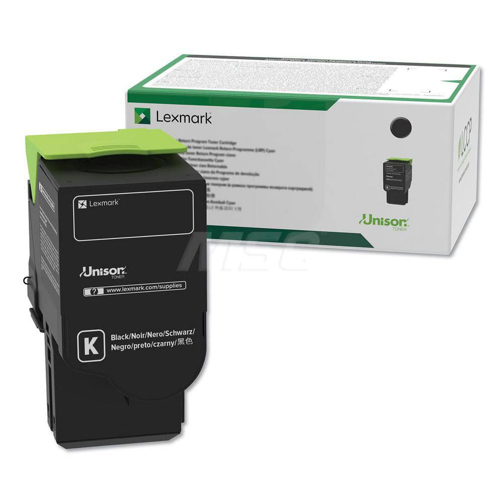 Toner Cartridge: Black Use with Lexmark CX622ade, CX625ade & CS421dn