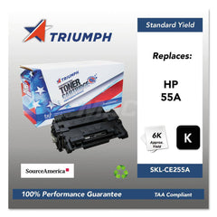 TRIUMPH - Office Machine Supplies & Accessories; Office Machine/Equipment Accessory Type: Toner Cartridge ; For Use With: HP LaserJet P3010; P3015; P3015D; P3015DN; P3015X; P3016 ; Color: Black - Exact Industrial Supply