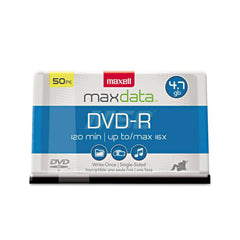 Maxell - Office Machine Supplies & Accessories; Office Machine/Equipment Accessory Type: DVD+R Disc ; For Use With: General Purpose DVD-R/RW; DVD-RAM/R; DVD-Multi Drives/Recorders; Dual DVD?RW/R Drives; Read Compatible With DVD-ROM; DVD-Video; DVD-Audio - Exact Industrial Supply