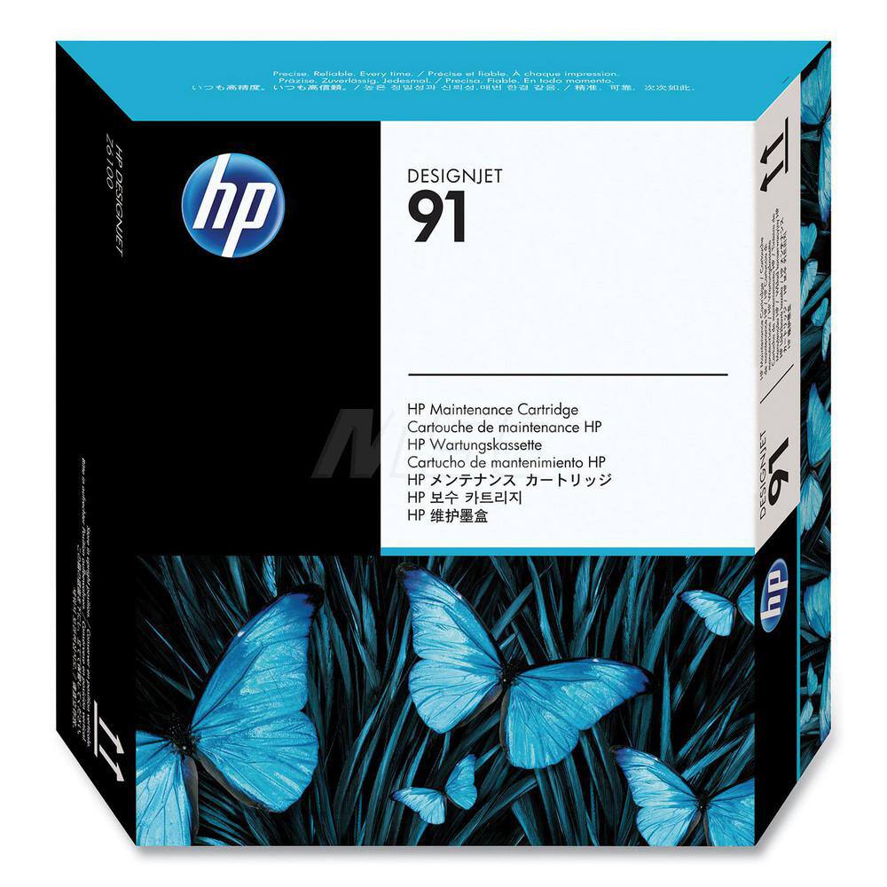 Hewlett-Packard - Office Machine Supplies & Accessories; Office Machine/Equipment Accessory Type: Maintenance Cartridge ; For Use With: HP DesignJet Z6100; 91; Series - Exact Industrial Supply