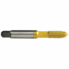 ‎#6-32 UNC Flute H3 Plug HSS Standard Thread Forming Tap- TiN - Exact Industrial Supply