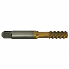 ‎#10-24 UNC Flute H6 Bottoming HSS Standard Thread Forming Tap- TiN - Exact Industrial Supply